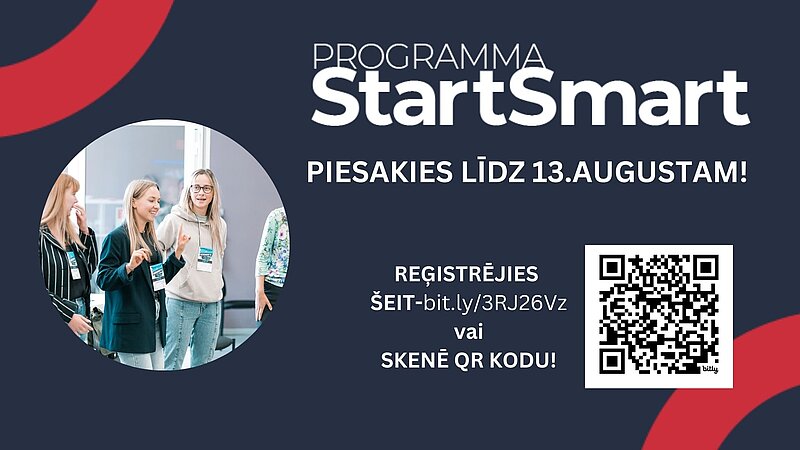 LU Biznesa inkubators vidusskolēnus un topošos studentus aicina uz vasaras programmu “StartSmart”